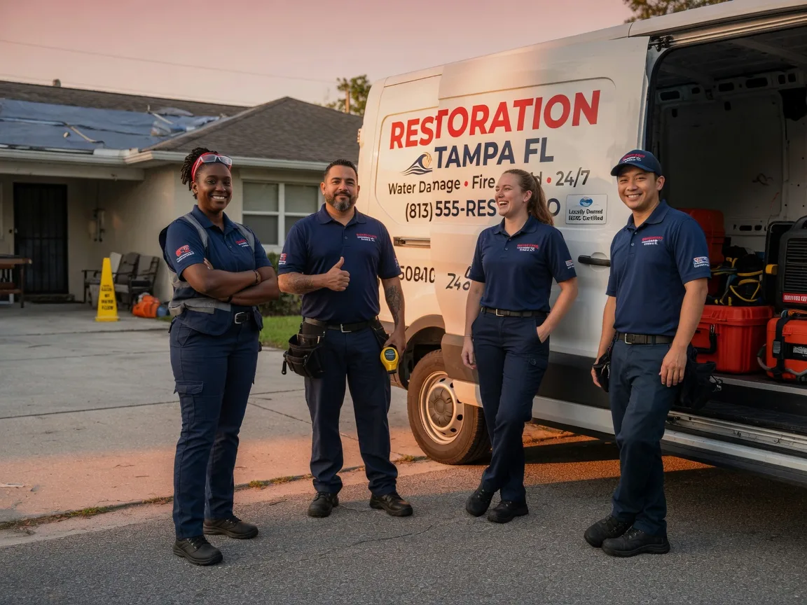 Water Damage Restoration company in Olmitz, KS
