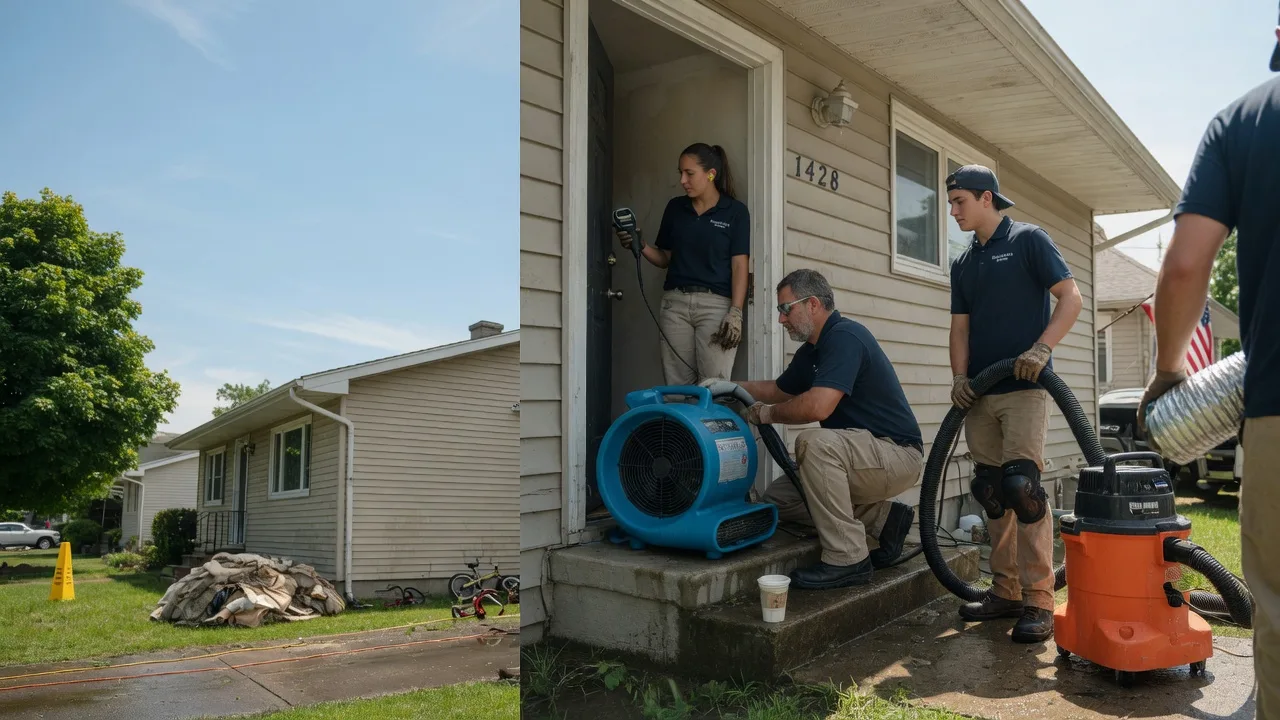 Water Damage Restoration in Olmitz, KS near me